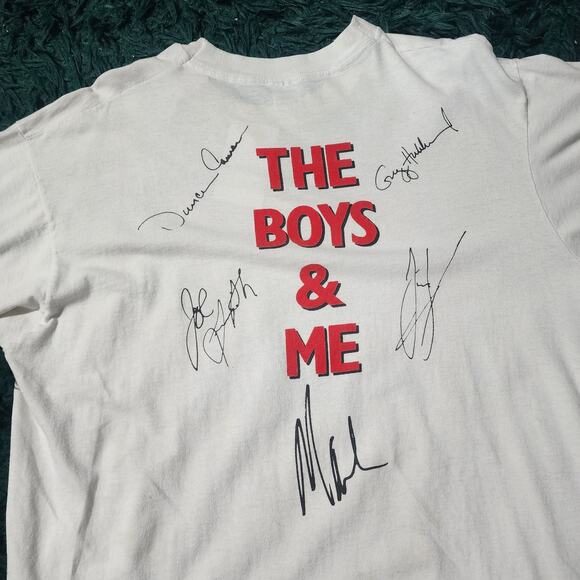 Vintage 1994 Sawyer Brown Tour Tee XL USA Made – “The Boys & Me” 24x30 - Picture 7 of 7